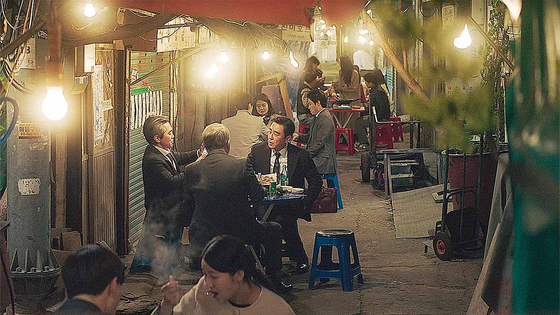 '서울 자가에 대기업 다니는 김 부장 이야기' 속 수차례 등장하는 을지로4가 뒷골목. 김낙수 부장의 단골 술집으로 등장한다. 사진 JTBC