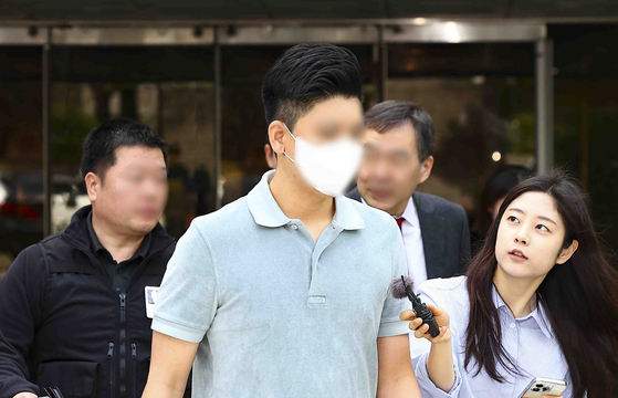 이철규 의원 아들 이모씨가 구속되기 전 모습. 뉴시스