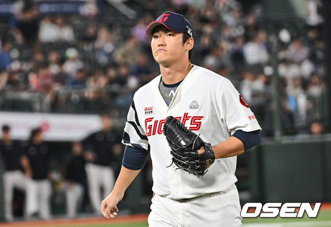 [OSEN=부산, 이석우 기자] 롯데 자이언츠 김도규 013 2023.09.28 / foto0307@osen.co.kr