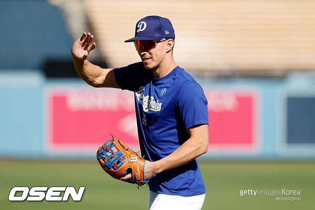 [사진] 다저스 에드먼. ⓒGettyimages(무단전재 및 재배포 금지)