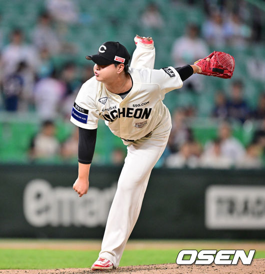 SSG 랜더스 김민. /OSEN DB