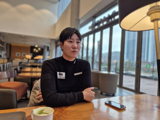 성은정은 ″내가 봐도 나만큼 오래 슬럼프로 고생한 선수는 없을 것″이라고 했다. 성호준 기자