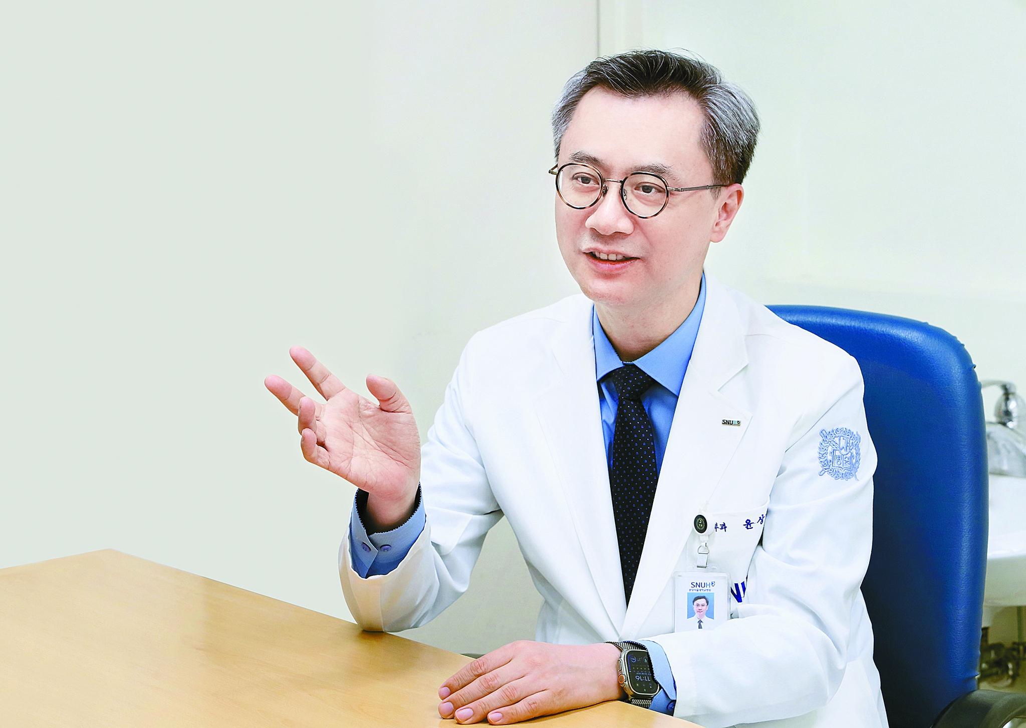 분당서울대병원 피부과 윤상웅 교수는 “올바른 질환 정보를 환자에게 알려 꾸준히 치료를 이어갈 수 있는 환경을 만들겠다”고 했다.