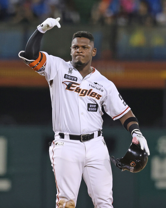 요나단 페라자. [사진 한화 이글스 페이스북]