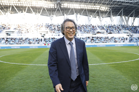 사임한 대구FC 조광래 대표이사. 사진 대구FC 
