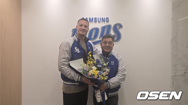 삼성 라이온즈 맷 매닝. /삼성 라이온즈 제공