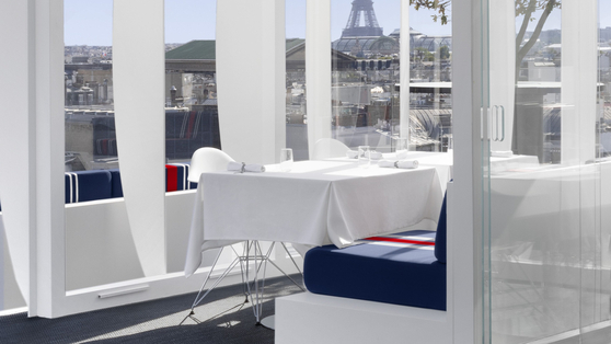 에어프랑스가 기내식을 선보였던 팝업 레스토랑. [사진 에어프랑스 홈페이지]