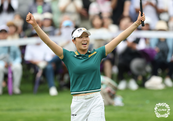 올 시즌 KLPGA 투어에서 3승을 거두며 통산 5승을 달성한 방신실은 LPGA 퀄리파잉 시리즈 파이널에 출전해 미국 진출에 도전한다. 사진 KLPGA