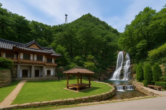 서울시는 목멱산방 주변에 작은 폭포 등을 활용해 친수 공간을 조성할 예정이다. [사진 서울시]