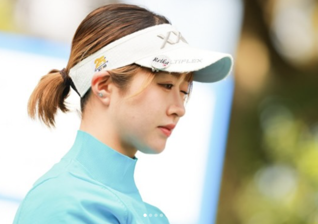 일본 여자 골프계의 스타 미야코 레이카. / 미야코 레이카 SNS