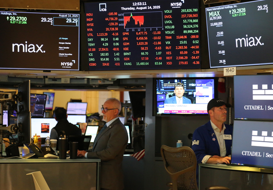 미국 뉴욕증권거래소. 연합뉴스