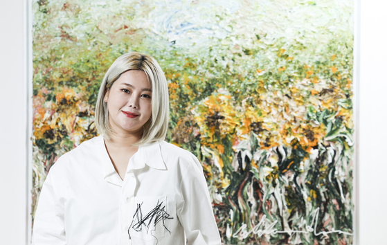 가수 겸 화가 솔비. 김경록 기자