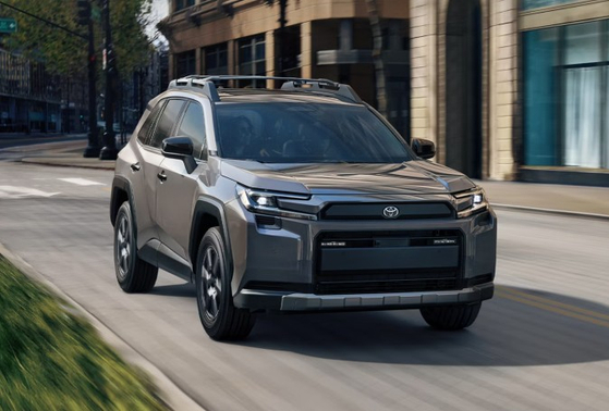 토요타가 미국 현지에서 판매하는 라브4 하이브리드. 사진 토요타