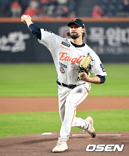 한화 이글스 시절 라이언 와이스. /OSEN DB