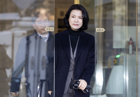 이진숙 방송통신위원회 위원장이 지난 1월 23일 오전 서울 종로구 헌법재판소에서 방통위원장 탄핵소추안이 기각 된 후 헌재를 나서고 있다. 임현동 기자