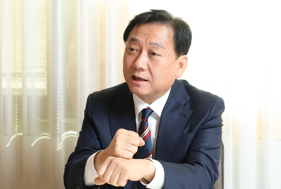 이광재 전 국회 사무총장이 1일 서울 중구 컨퍼런스하우스달개비에서 중앙일보와 인터뷰했다. 우상조 기자.