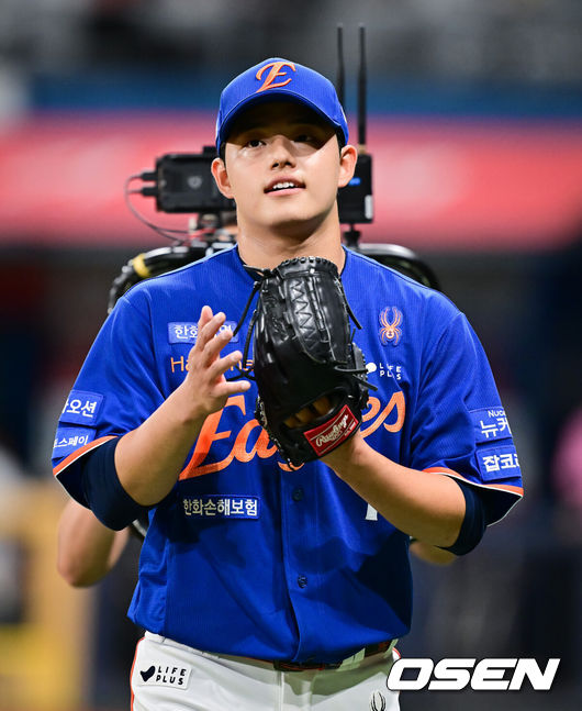 한화 문동주. / OSEN DB