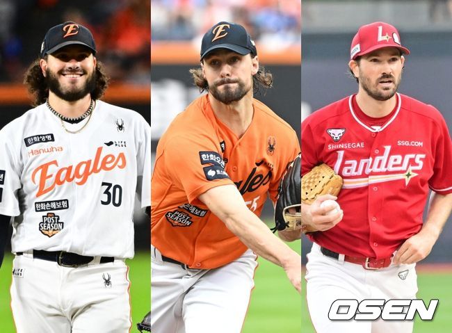 좌측부터 코디 폰세-라이언 와이스-드류 앤더슨 / OSEN DB