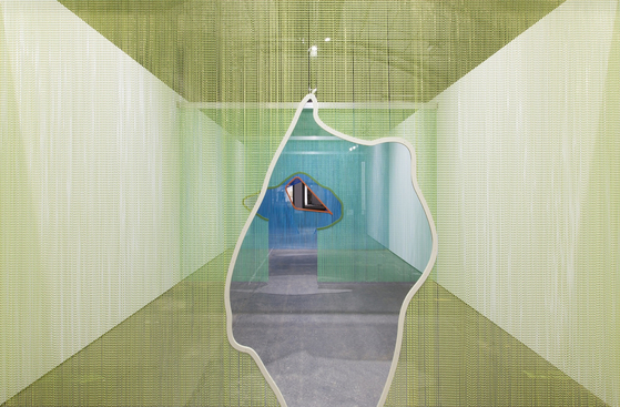 아뜰리에 에르메스에서 다니엘 스티그만 만그라네의 국내 첫 개인전이 열렸다. 사진 에르메스 ©Andrea Rossetti