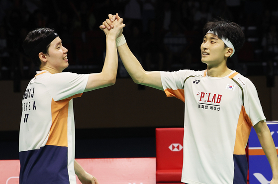 남자복식 세계랭킹 1위 서승재(왼쪽)-김원호 조도 대표적인 슬로스타터다. 연합뉴스