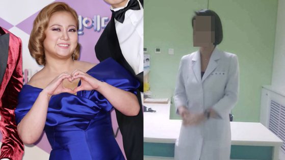 방송인 박나래씨와 불법 의료행위 의혹이 제기된 주사이모 A씨(오른쪽) 사진. 뉴스1, SNS 캡처