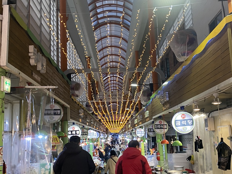 망미중앙시장 전경