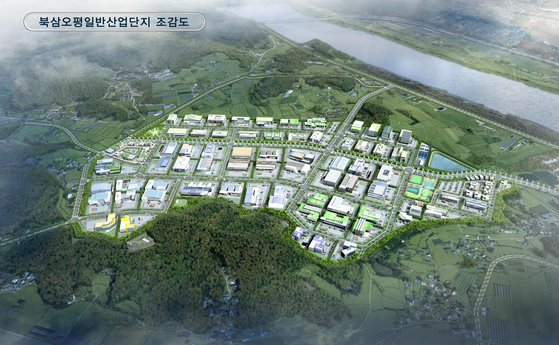경북 칠곡 오평일반산업단지 조감도. 사진 칠곡군