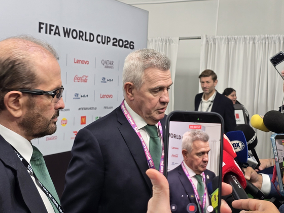 하비에르 아기레 멕시코 감독은 조 추첨 행사 후 “한국은 늘 힘든 팀”이라고 말했다. [뉴스1]