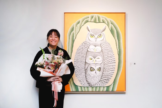 대구대 2학년 강다연(20)씨의 그림 ‘아빠의 사랑’. [사진 대구대] 