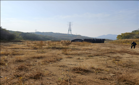 경기도 양주 종합장사시설(화장장) 건설 사업이 반대 여론에 난항 중이다. 사진은 양주시 백석읍 방성1리 예정지 모습. [사진 양주시] 