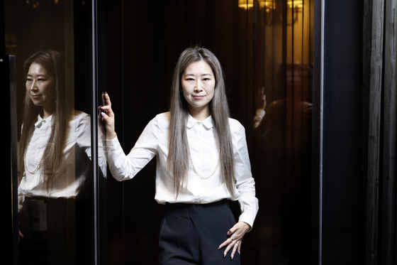 넷플릭스 애니메이션 '케이팝 데몬 헌터스' 의 매기 강 감독이 옥관문화훈장을 수훈한다. 권혁재 사진전문기자