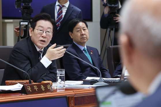 이재명 대통령이 9일 서울 용산 대통령실에서 열린 제53회 국무회의에서 발언하고 있다. [대통령실사진기자단]