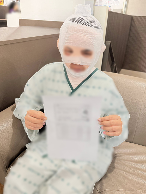 한국인 남자친구로부터 피해를 봤다고 주장한 태국인 여성. 사진 페이스북 캡처