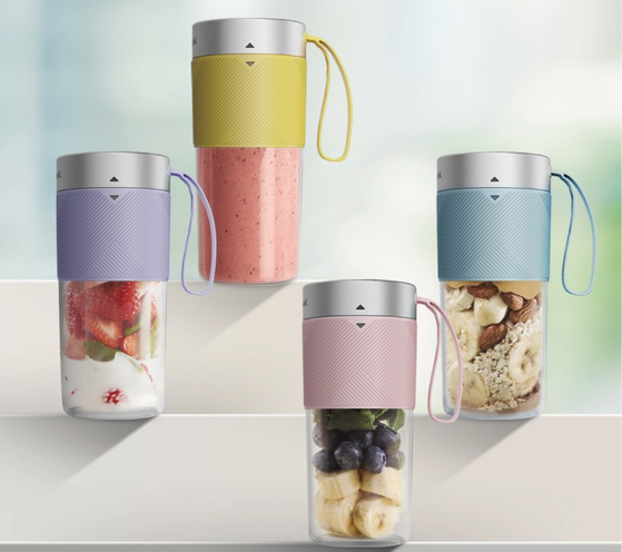 테팔이 휴대용 무선 믹서기 ‘라이트믹스’에 라일락·핑크 신규 컬러를 추가하며 라인업을 확장했다. 사진 테팔