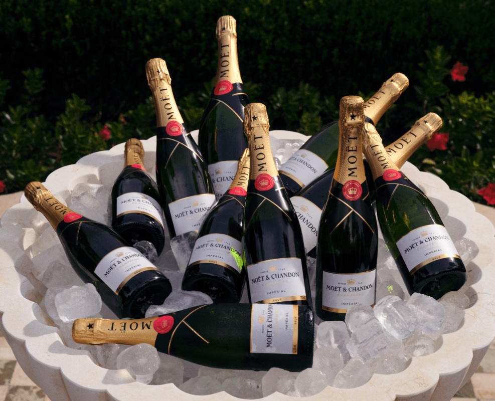 모엣 브룻 임페리얼은 1869년부터 생산되고 있다. 사진 모엣 & 샹동 홈페이지