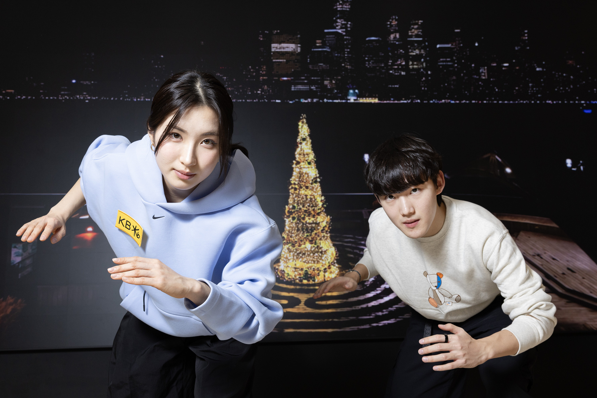 한국 쇼트트랙 대표팀 남녀 에이스 김길리(왼쪽)와 임종언. 전민규 기자