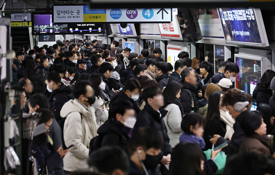 서울지하철 1~8호선을 운영하는 서울교통공사 노동조합. 연합뉴스