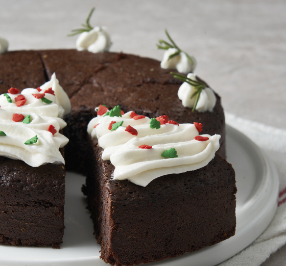 가루쌀로 만든 브라우니. 사진 aT .