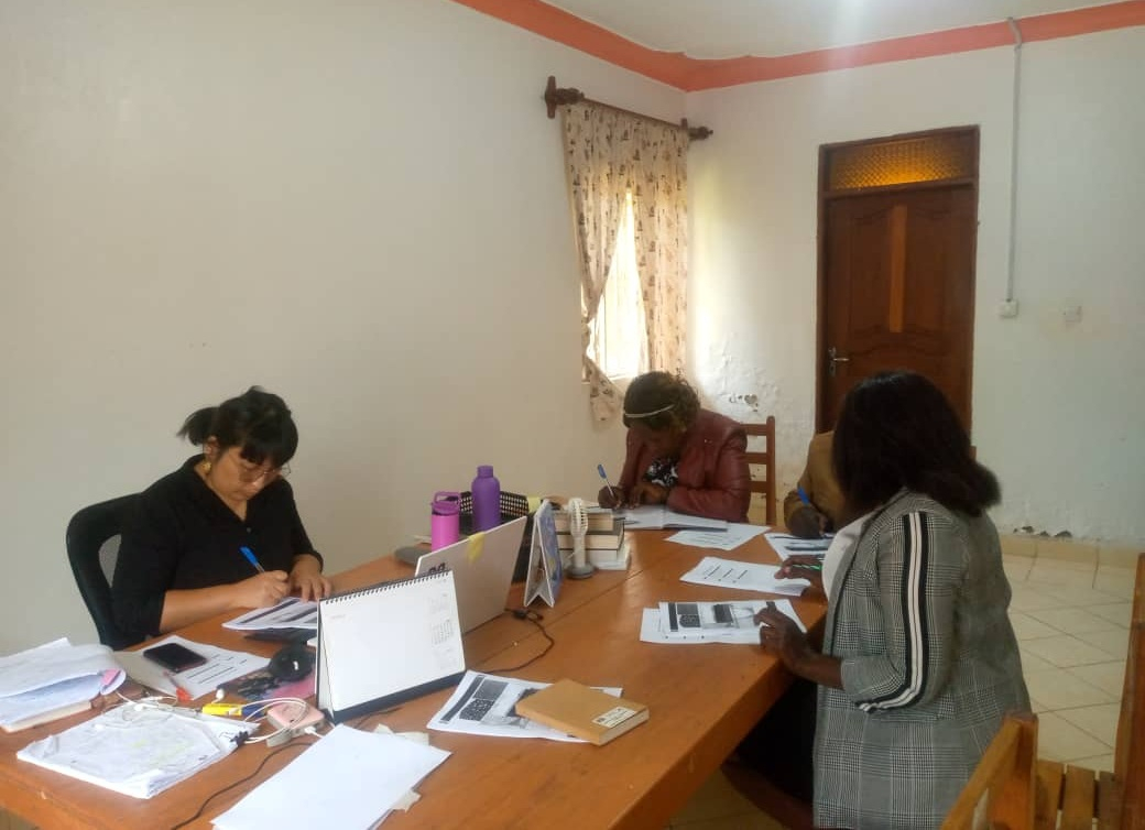 조합 임원과 엔젤스헤이븐 관계자와의 미팅