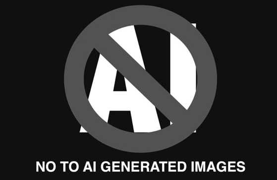 AI에 반대하는 예쑬가들이 온라인 예술가 커뮤니티인 '아트스테이션'에 올린 이미지. 사진 윌북 