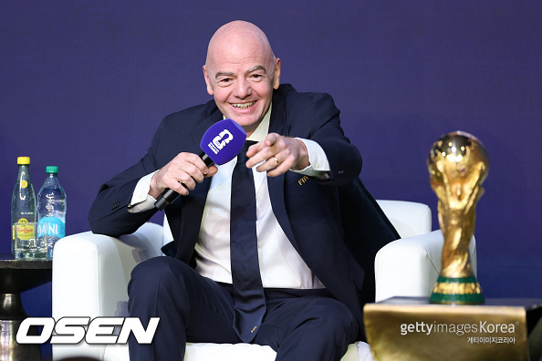 [사진] 인판티노 FIFA 회장 ⓒGettyimages(무단전재 및 재배포 금지)