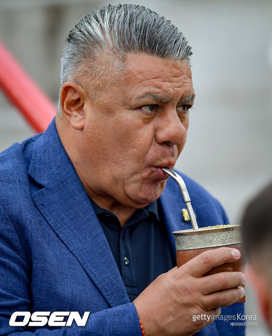 [사진] 클라우디오 타피아 아르헨티나 축구협회장.