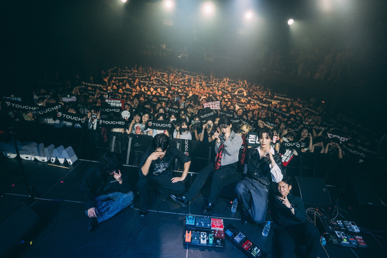 지난 9월 열린 한국콘텐츠진흥원의 '뮤즈온 페스티벌' 무대에 선 터치드. 터치드 역시 뮤즈온 프로그램의 지원을 받은 바 있다. [사진 콘진원] 