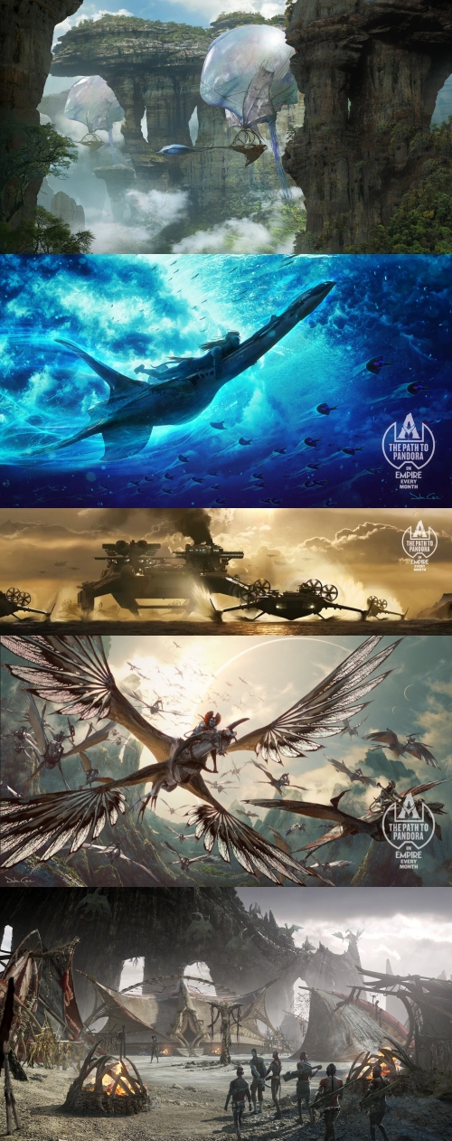 '아바타: 불과 재' 컨셉 아트 5종