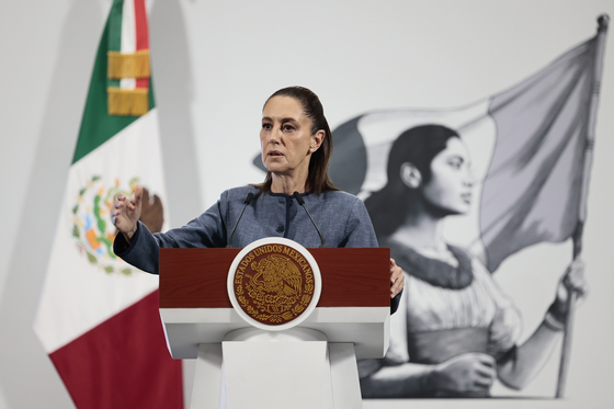 클라우디아 셰인바움 멕시코 대통령. EPA=연합뉴스