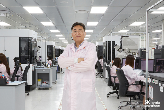 재단법인 트리니티팹 초대 대표를 맡은 이기정 전 SK하이닉스 분석기술센터장. 사진 SK하이닉스 뉴스룸