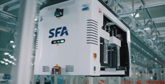 SFA의 물류장비. 사진 SFA