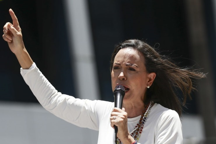 베네수엘라 야권 지도자 마리아 코리나 마차도. EPA=연합뉴스