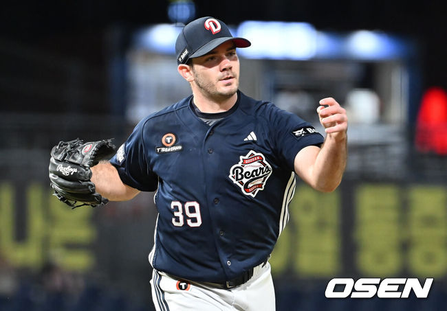 [OSEN=창원, 이석우 기자] 두산 베어스 잭로그 029 2025.09.05 / foto0307@osen.co.kr