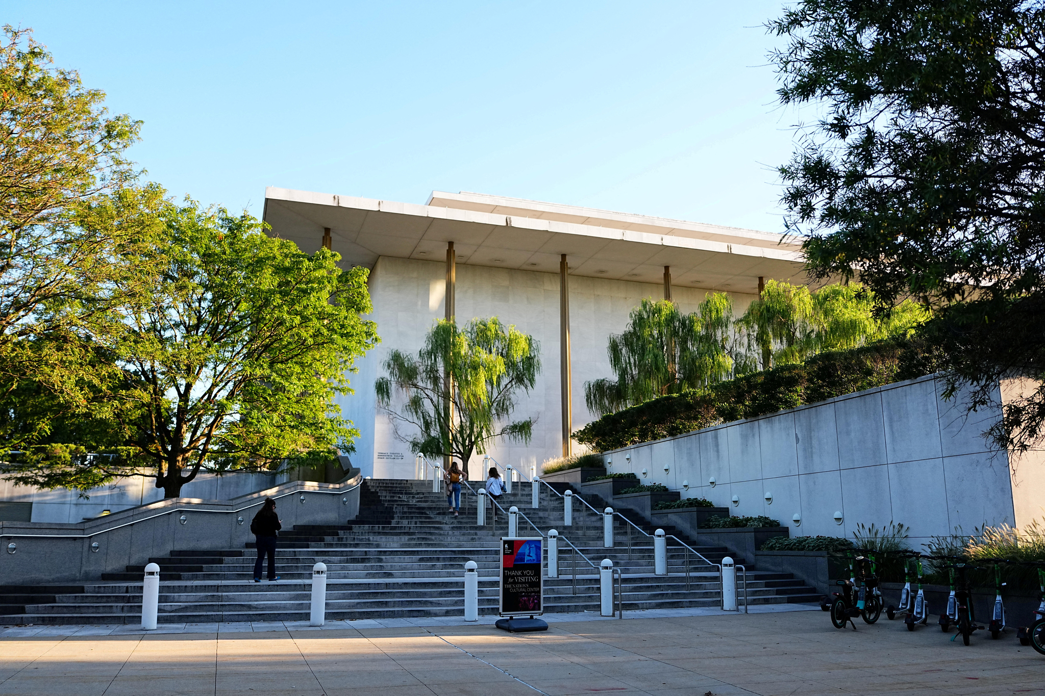 미국 수도 워싱턴DC의 대표 문화예술 공연장인 케네디센터. 로이터=연합뉴스
